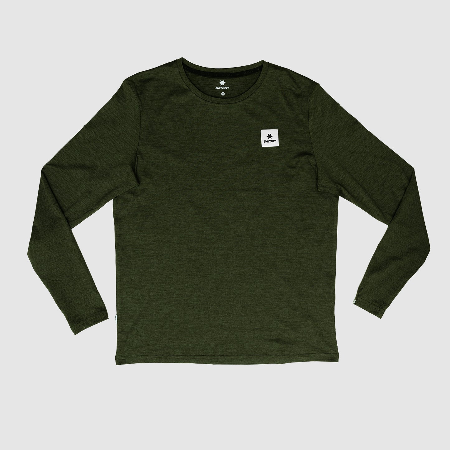 ランニングTシャツ（ロングスリーブ） SM20004c3001 Classic Pace Long Sleeve - Green [メンズ]