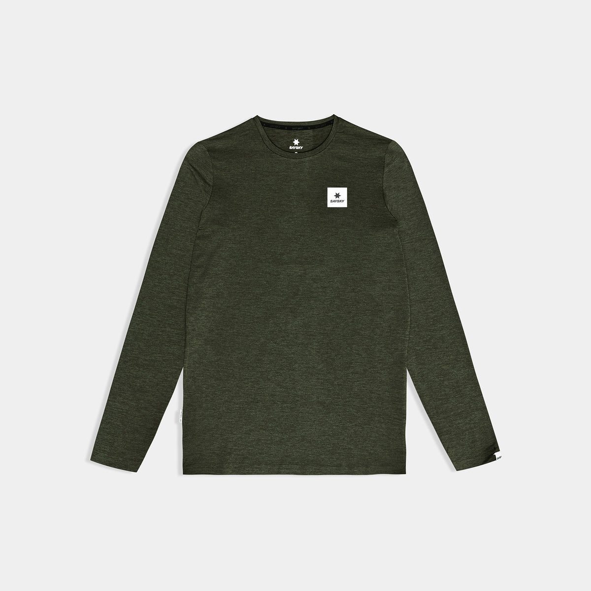 ランニングTシャツ（ロングスリーブ） SM20004c3001 Classic Pace Long Sleeve - Green [メンズ]