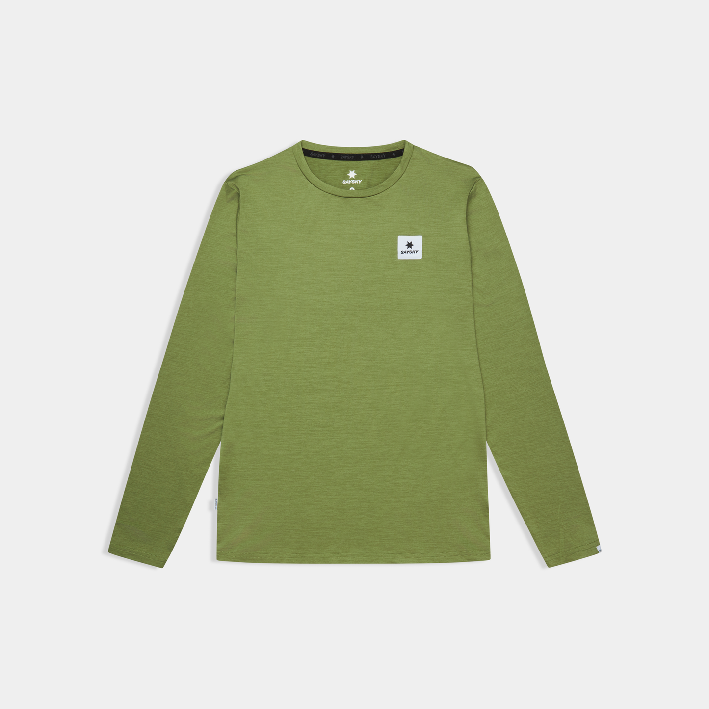 ランニングTシャツ（ロングスリーブ） SM20004c3011 Clean Pace Long Sleeve - Green [メンズ]