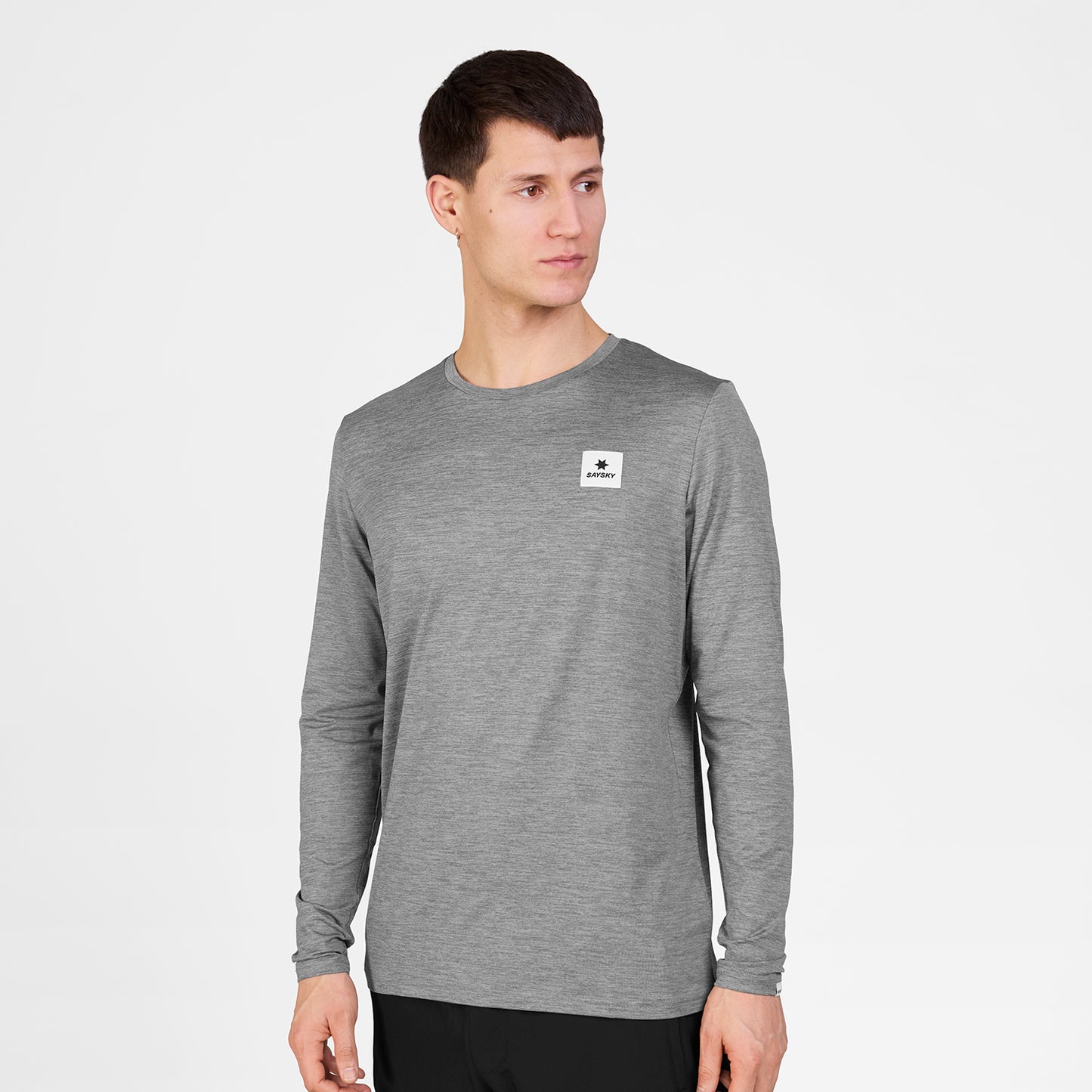 ランニングTシャツ（ロングスリーブ） SM20004c6004 Clean Pace Long Sleeve - Grey [メンズ]