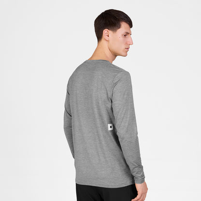 ランニングTシャツ（ロングスリーブ） SM20004c6004 Clean Pace Long Sleeve - Grey [メンズ]