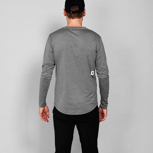 ランニングTシャツ（ロングスリーブ） SM20004c6004 Clean Pace Long Sleeve - Grey [メンズ]