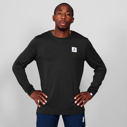ランニングTシャツ（ロングスリーブ） SM20004c9001 Clean Pace Long Sleeve - Black [メンズ]