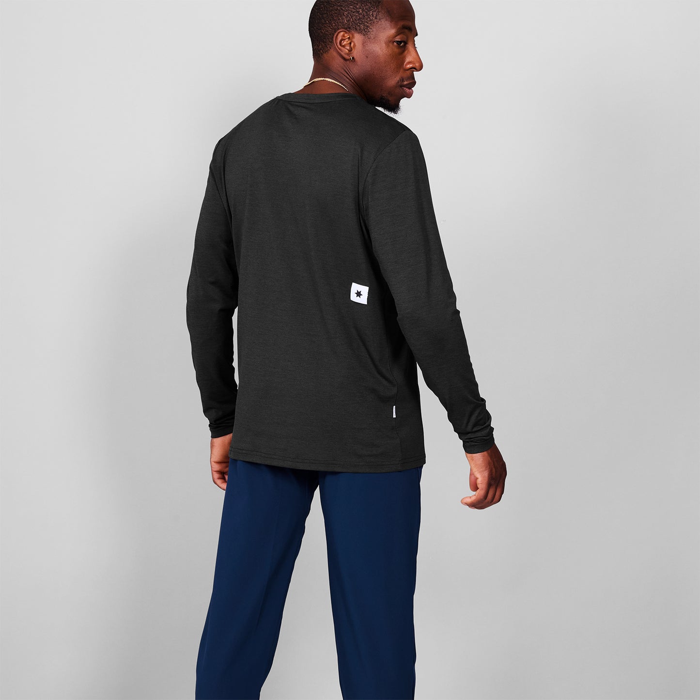 ランニングTシャツ（ロングスリーブ） SM20004c9001 Clean Pace Long Sleeve - Black [メンズ]