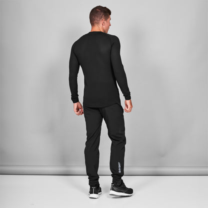 ベースレイヤー（ロングスリーブ） SM20005c901 Mesh Base Layer Longsleeve - Black [メンズ]