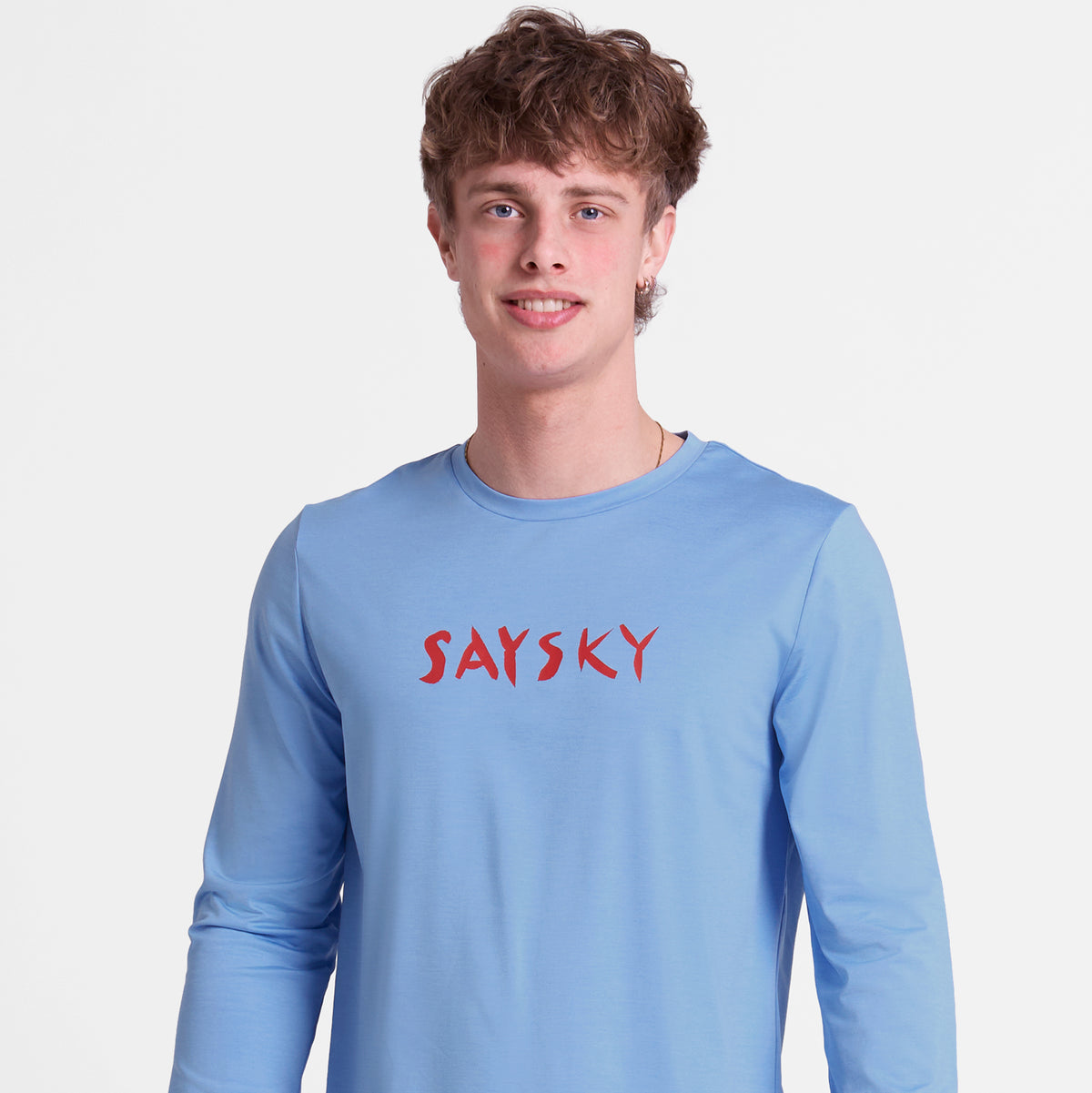 ランニングTシャツ（ロングスリーブ） SM20006c2019 Tiger Pace Long Sleeve - Blue [メンズ]