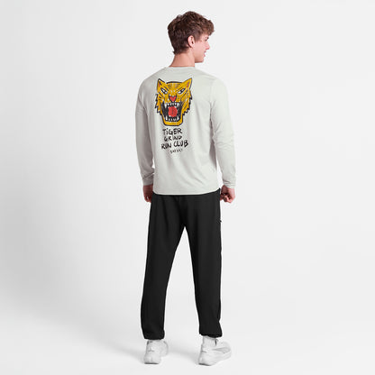 ランニングTシャツ（ロングスリーブ） SM20006c6008 Tiger Pace Long Sleeve - Grey [メンズ]