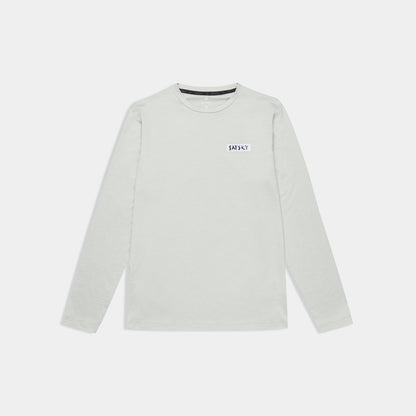 ランニングTシャツ（ロングスリーブ） SM20006c6008 Tiger Pace Long Sleeve - Grey [メンズ]