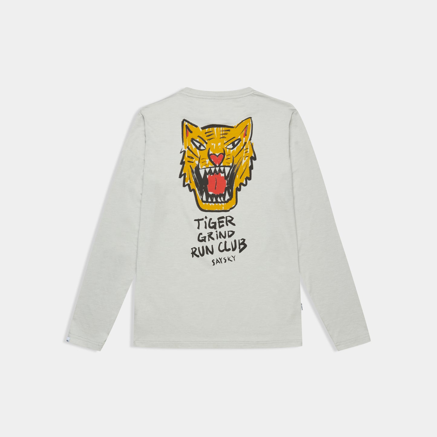 ランニングTシャツ（ロングスリーブ） SM20006c6008 Tiger Pace Long Sleeve - Grey [メンズ]