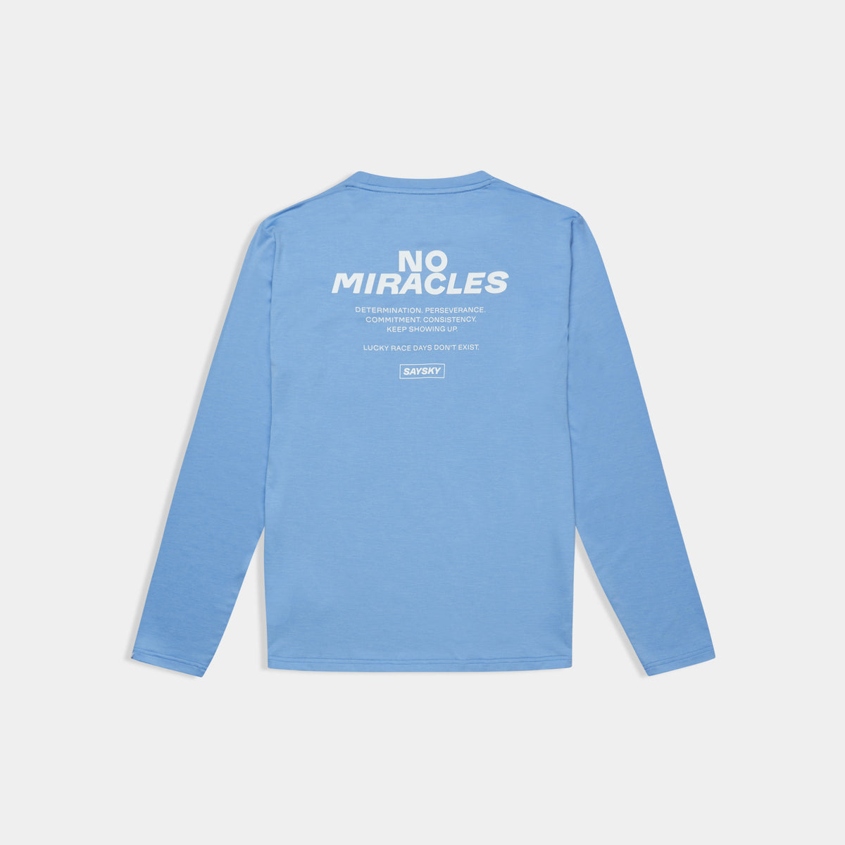 ランニングTシャツ（ロングスリーブ） SM20007c2019 Statement Pace Long Sleeve - Blue [メンズ]