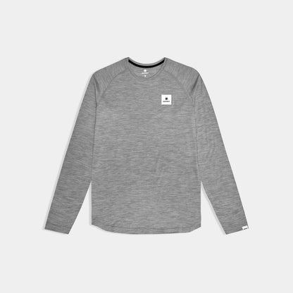 ランニングTシャツ（ロングスリーブ） SM20008c6004 Merino Base 165 Long Sleeve - Grey [メンズ]