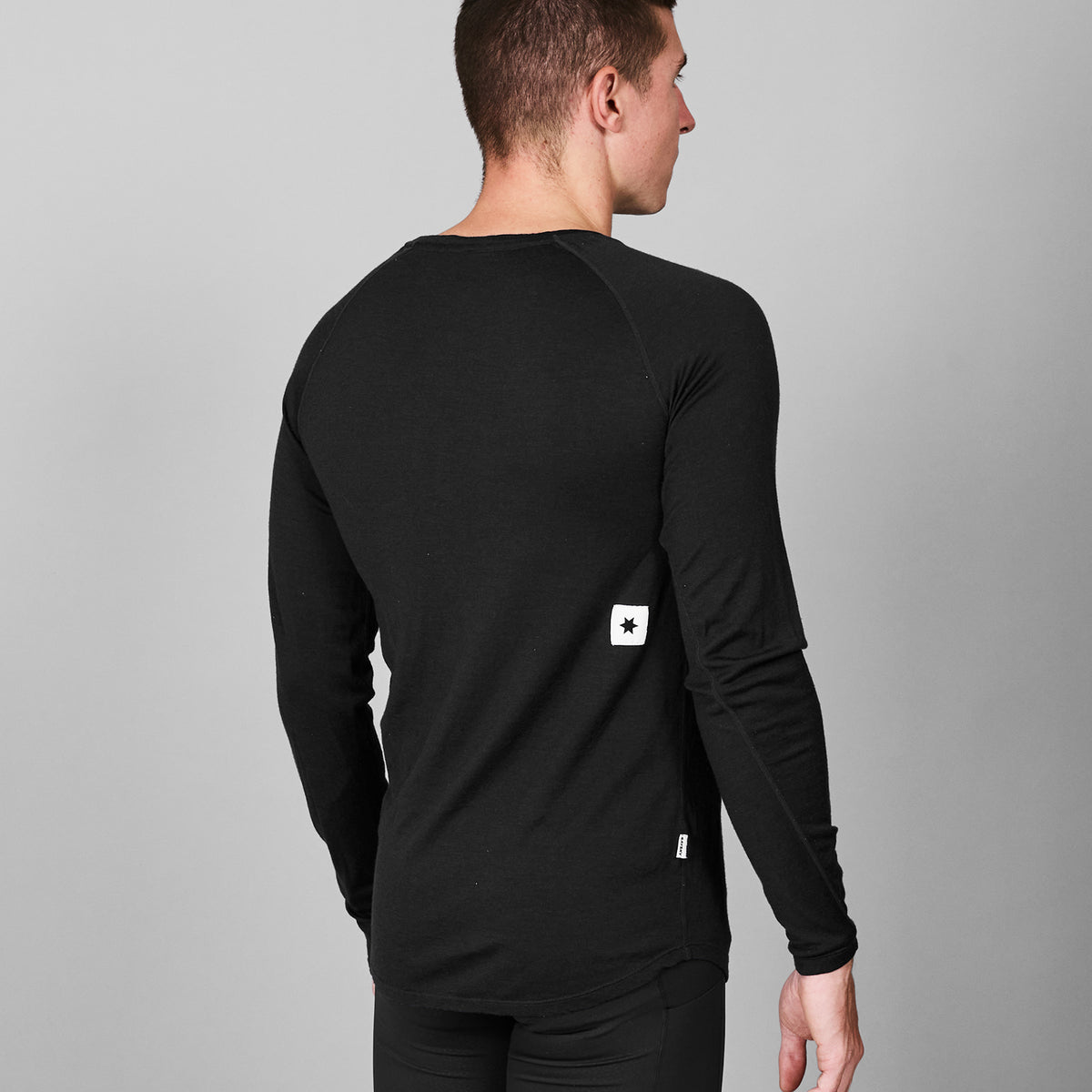ランニングTシャツ（ロングスリーブ） SM20008c901 Merino Base 165 Long Sleeve - Black [メンズ]