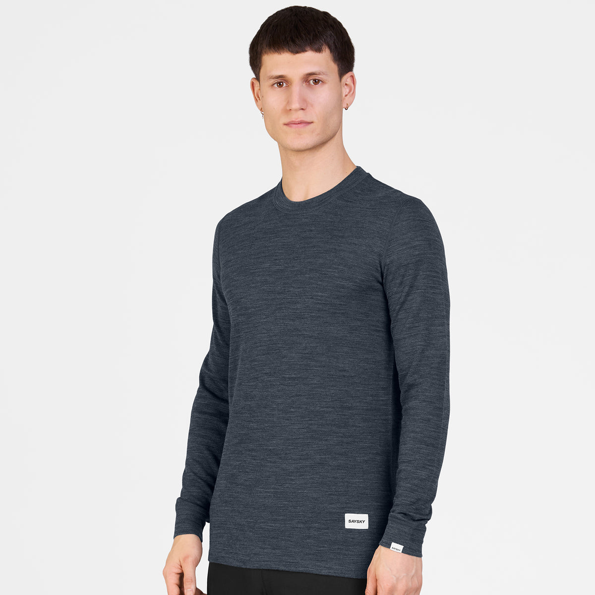 ランニングTシャツ（ロングスリーブ） SM20009c2016 Blaze Merino 195 Long Sleeve - Blue [メンズ]