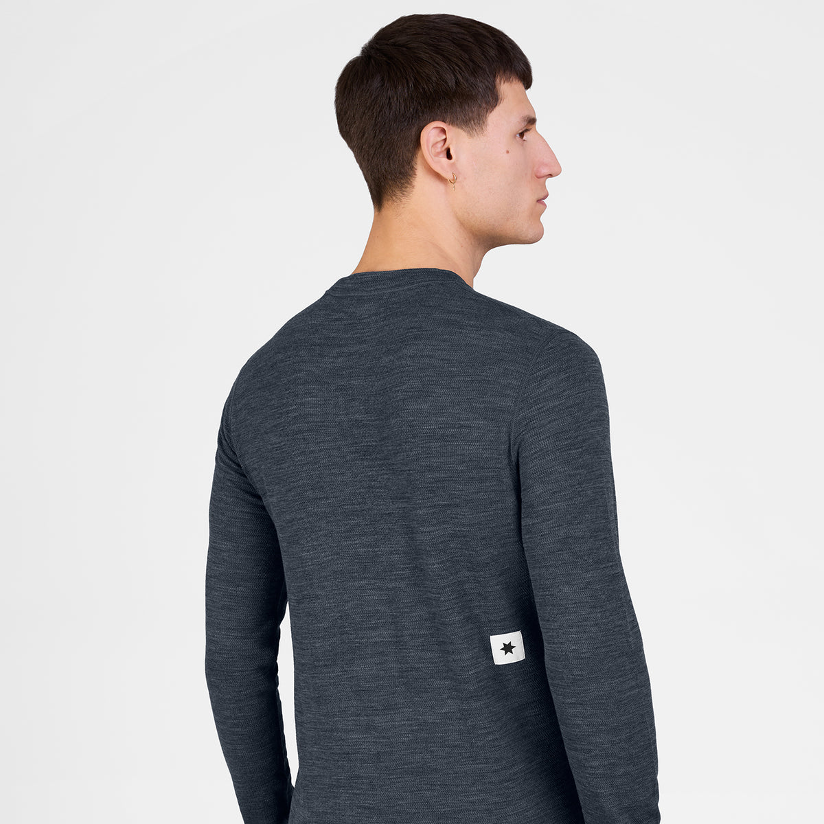ランニングTシャツ（ロングスリーブ） SM20009c2016 Blaze Merino 195 Long Sleeve - Blue [メンズ]