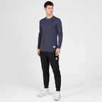 ランニングTシャツ（ロングスリーブ） SM20009c2016 Blaze Merino 195 Long Sleeve - Blue [メンズ]