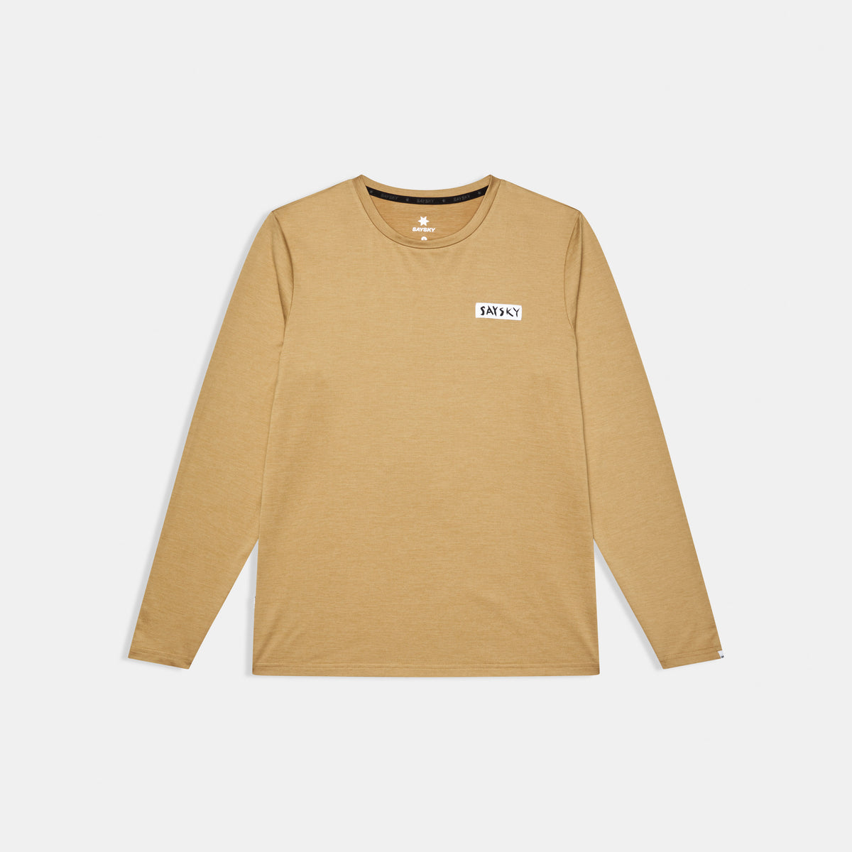 ランニングTシャツ（ロングスリーブ） SM20011c4010 Tiger Pace Long Sleeve - Beige [メンズ]