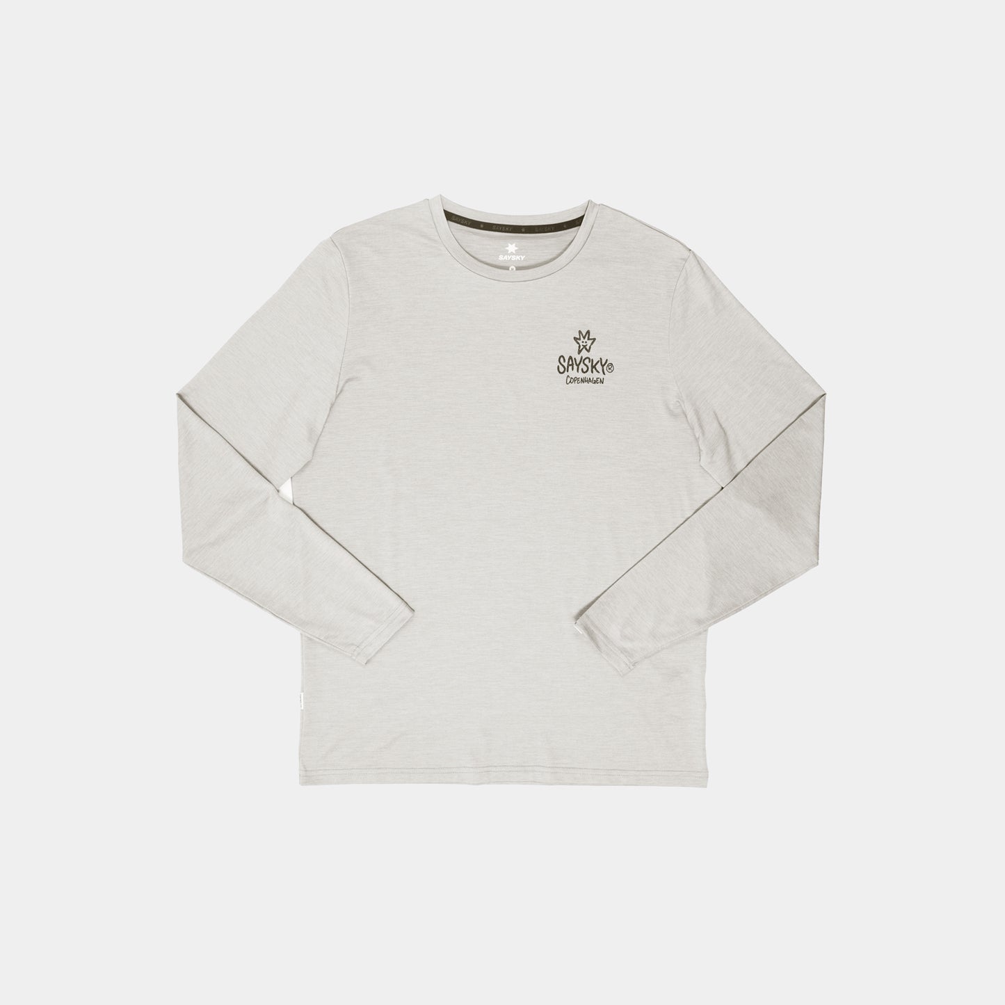 ランニングTシャツ（ロングスリーブ） SM20012c6008 Statement Pace Long Sleeve - Grey [メンズ]