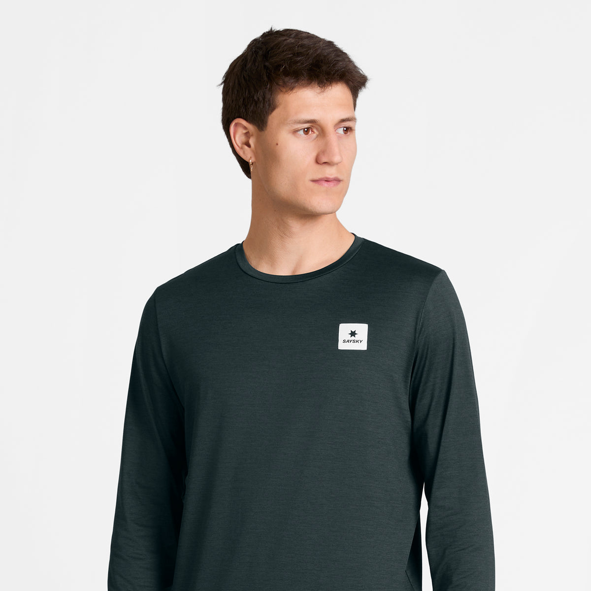ランニングTシャツ（ロングスリーブ） SM20012c9001 Statement Pace Long Sleeve - Black [メンズ]