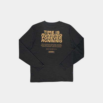 ランニングTシャツ（ロングスリーブ） SM20012c9001 Statement Pace Long Sleeve - Black [メンズ]