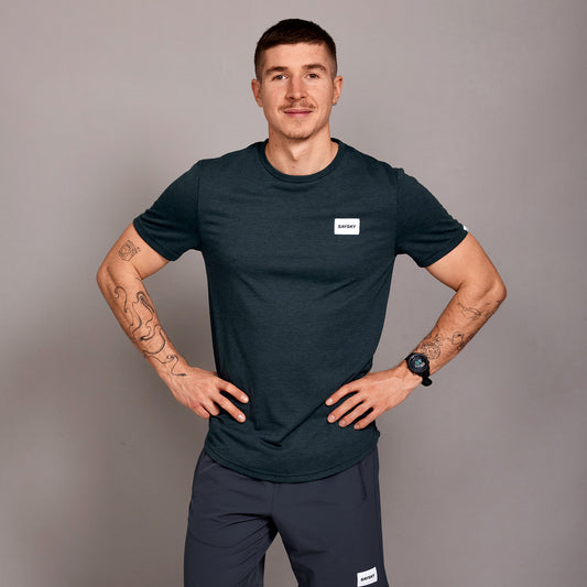 モーションTシャツ SM25001c6001 Clean Motion T-shirt - Grey [メンズ]