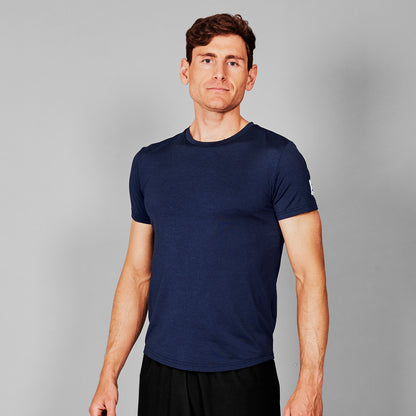 ランニングTシャツ SM25002c2001 Clean Pace T-shirt - Blue [メンズ]