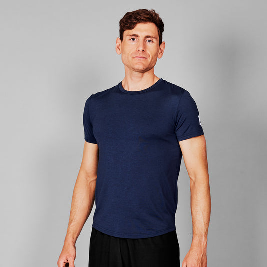 ランニングTシャツ SM25002c2001 Clean Pace T-shirt - Blue [メンズ]