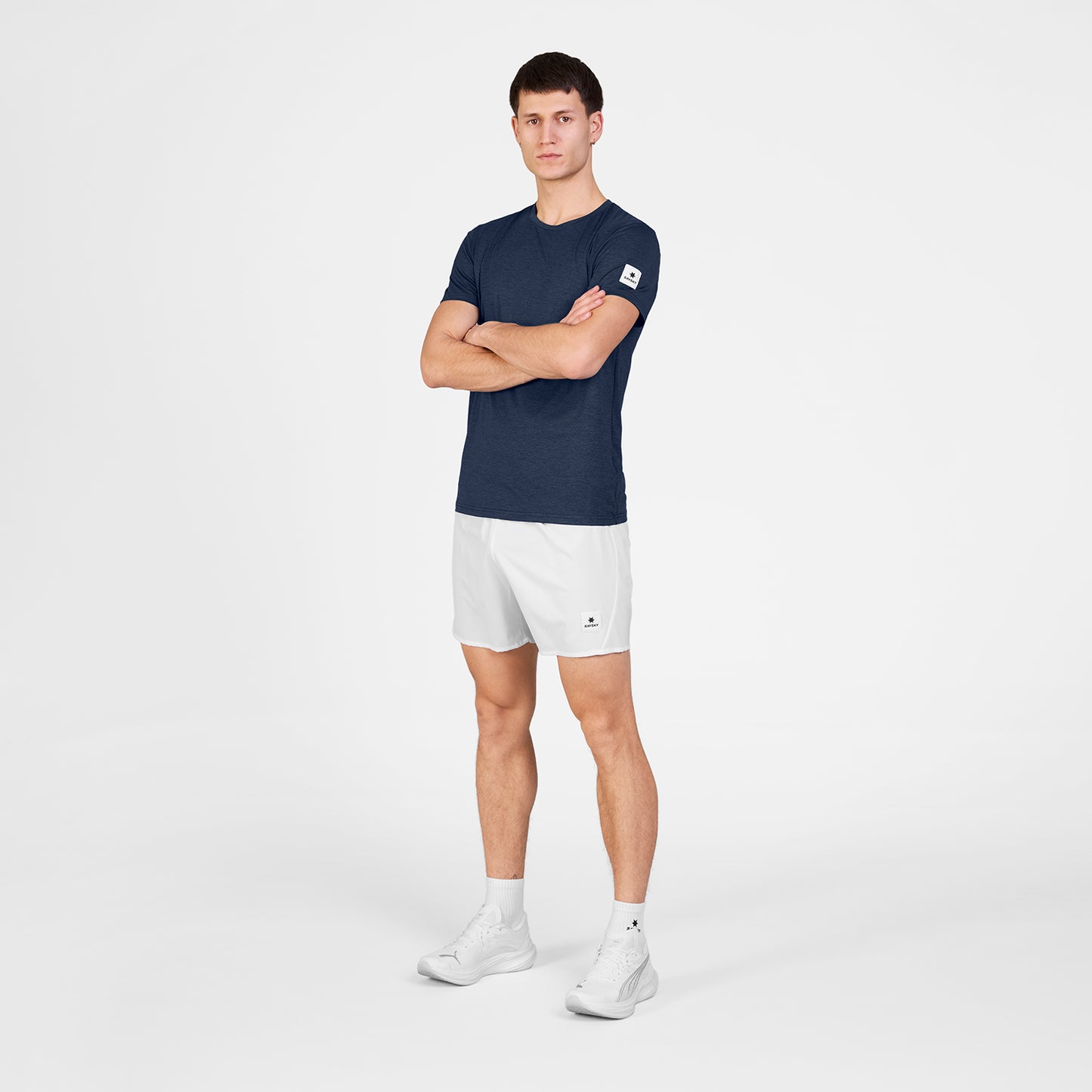 ランニングTシャツ SM25002c2001 Clean Pace T-shirt - Blue [メンズ]