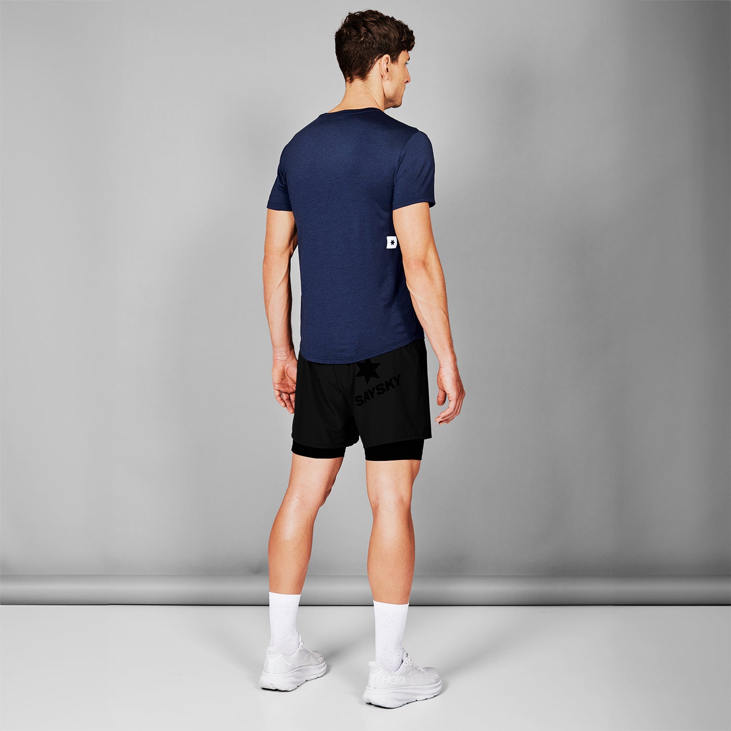 ランニングTシャツ SM25002c2001 Clean Pace T-shirt - Blue [メンズ]