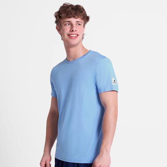 ランニングTシャツ SM25002c2019 Clean Pace T-shirt - Blue [メンズ]