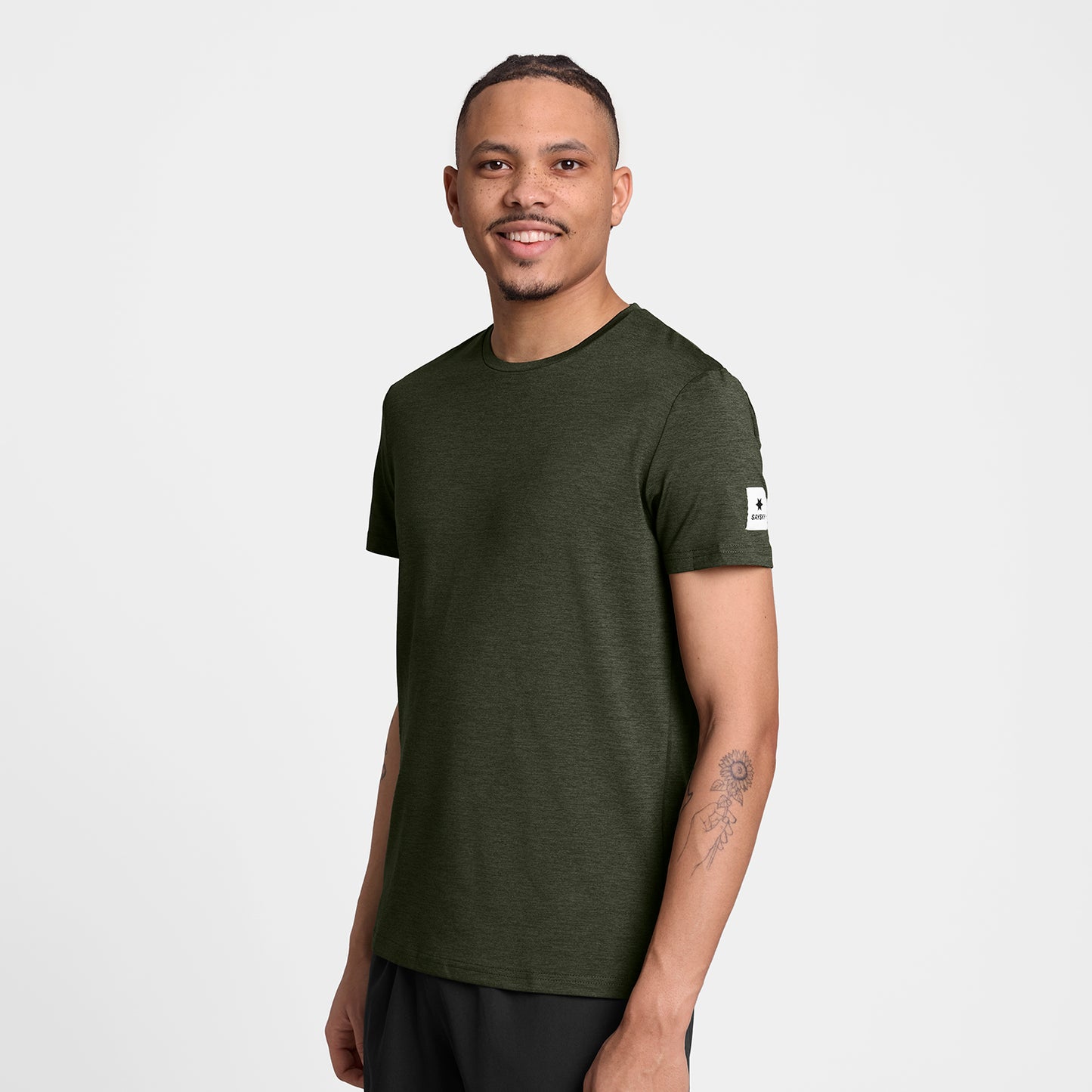 ランニングTシャツ SM25002c3001 Clean Pace T-shirt - Green [メンズ]