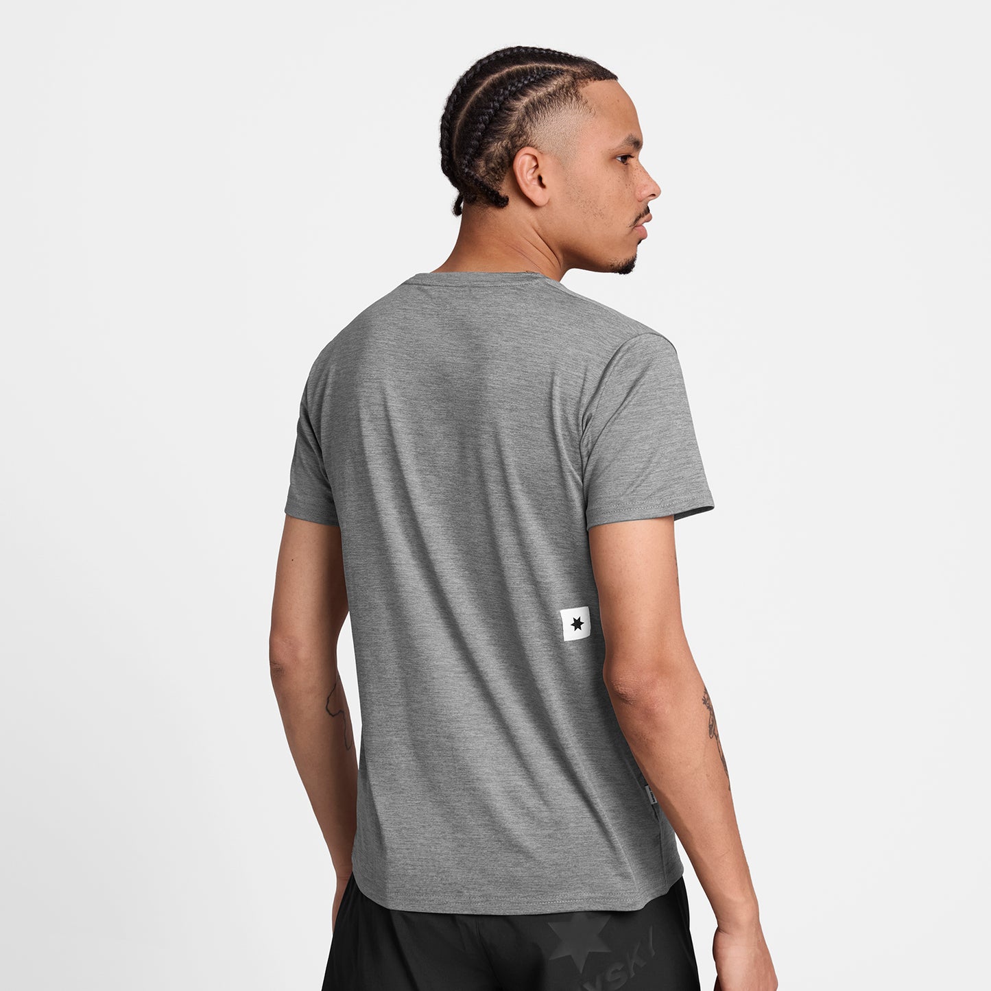 ランニングTシャツ SM25002c6004 Clean Pace T-shirt - Grey [メンズ]