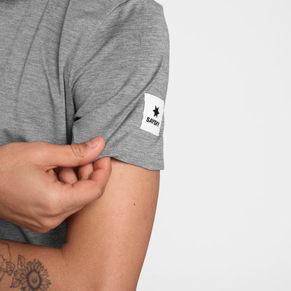 ランニングTシャツ SM25002c6004 Clean Pace T-shirt - Grey [メンズ]