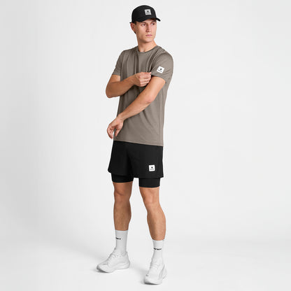 ランニングTシャツ SM25002c8005 Clean Pace T-shirt - Taupe [メンズ]