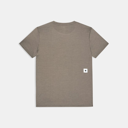 ランニングTシャツ SM25002c8005 Clean Pace T-shirt - Taupe [メンズ]