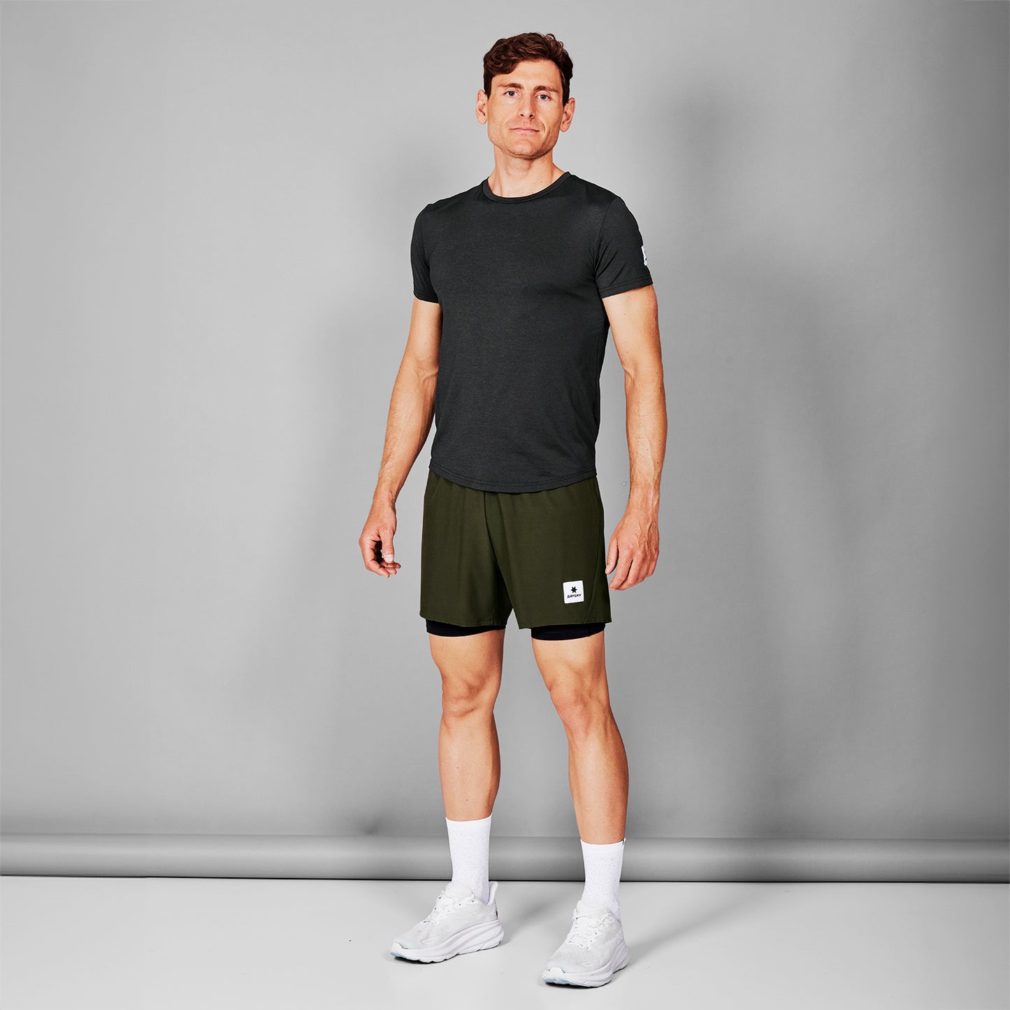 ランニングTシャツ SM25002c9001 Clean Pace Tee - Black [メンズ]