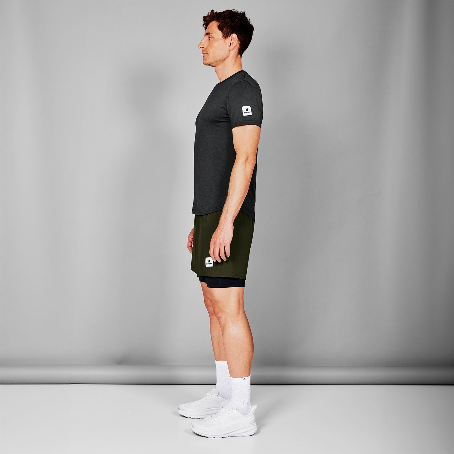ランニングTシャツ SM25002c9001 Clean Pace Tee - Black [メンズ]