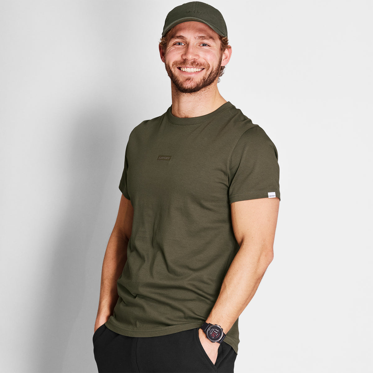 ランニングTシャツ SM25003c301 Everyday T-shirt - Green [メンズ]