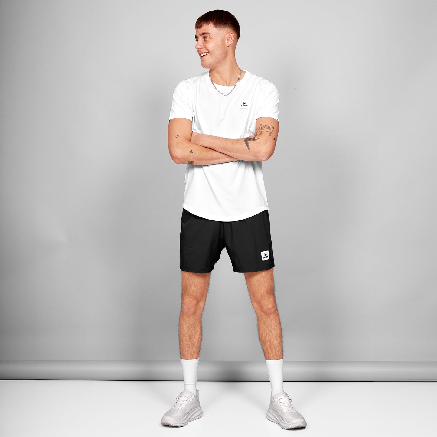 ランニングTシャツ SM25004c101 Clean Combat Pro T-shirt - White [メンズ]