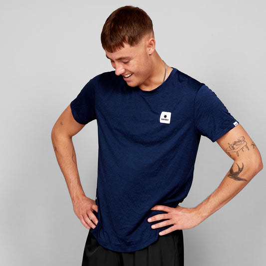 ランニングTシャツ SM25004c201 Clean Combat Pro T-shirt - Blue [メンズ]