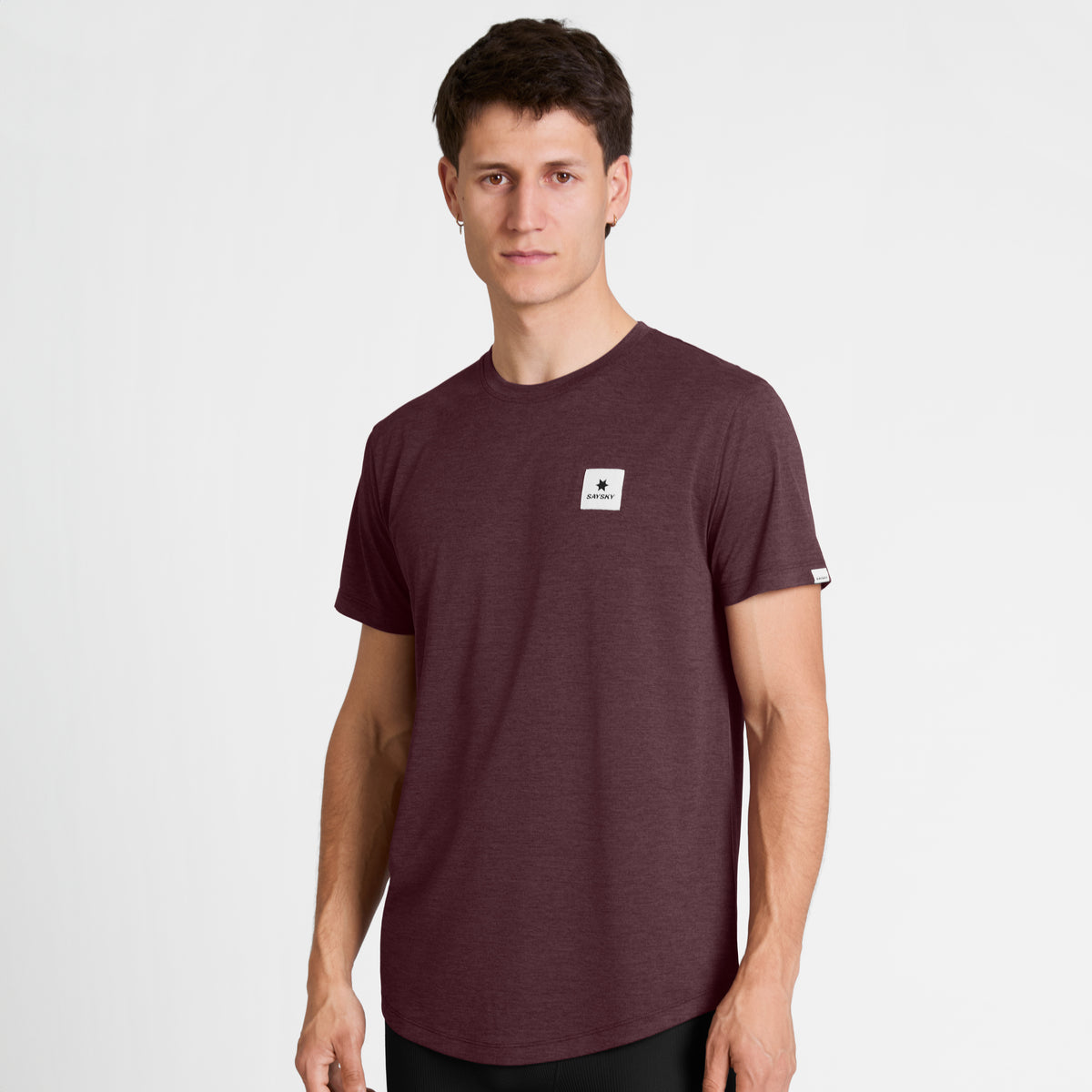 ランニングTシャツ SM25004c5011 Clean Combat Pro T-shirt - Burgundy [メンズ]