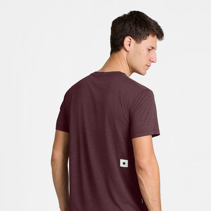 ランニングTシャツ SM25004c5011 Clean Combat Pro T-shirt - Burgundy [メンズ]