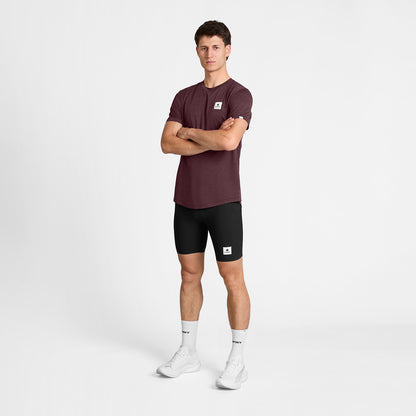 ランニングTシャツ SM25004c5011 Clean Combat Pro T-shirt - Burgundy [メンズ]