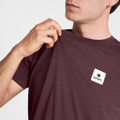 ランニングTシャツ SM25004c5011 Clean Combat Pro T-shirt - Burgundy [メンズ]