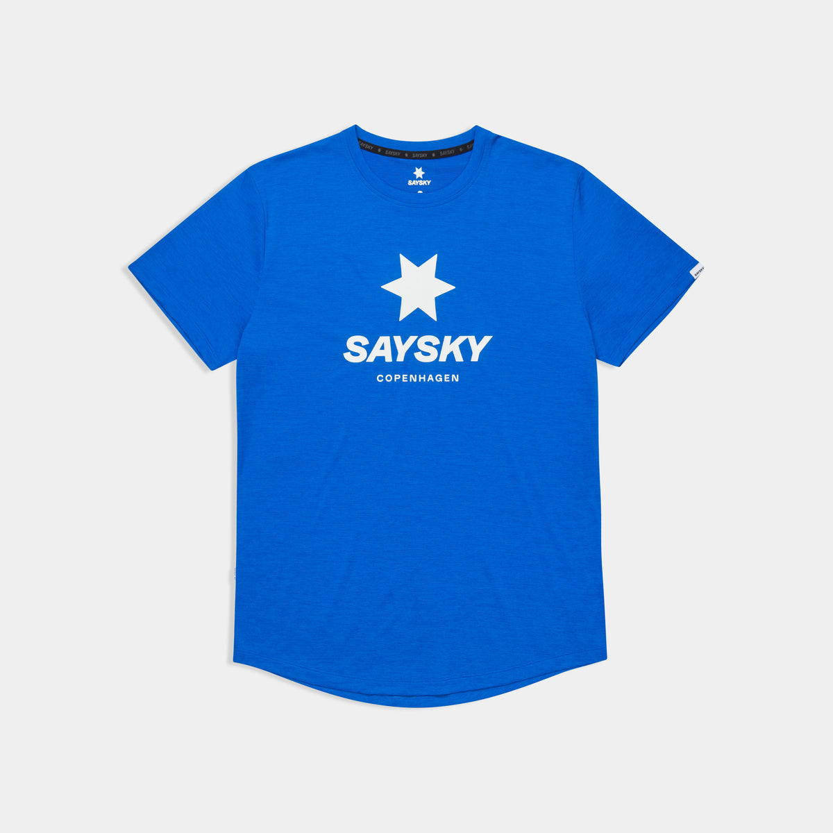 ランニングTシャツ SM25005c2017 Logo Combat Pro T-shirt - Blue [メンズ]