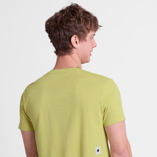 ランニングTシャツ SM25005c4009 Logo Combat Pro T-shirt - Yellow [メンズ]