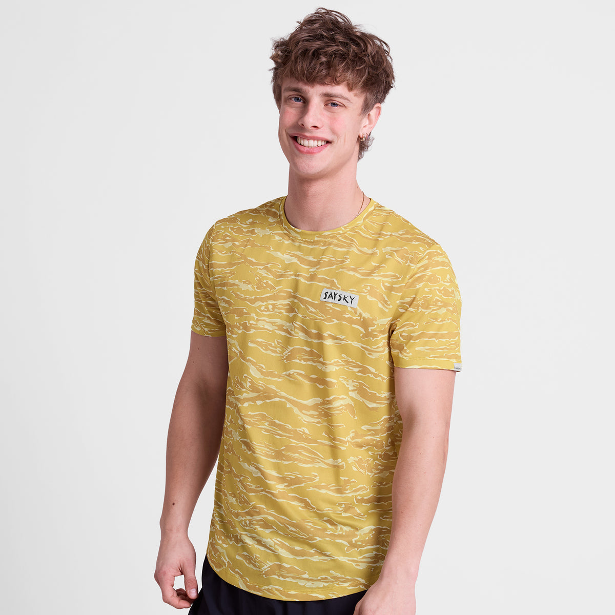 ランニングTシャツ SM25007c1064 Tiger Combat T-shirt - Yellowcamo [メンズ]