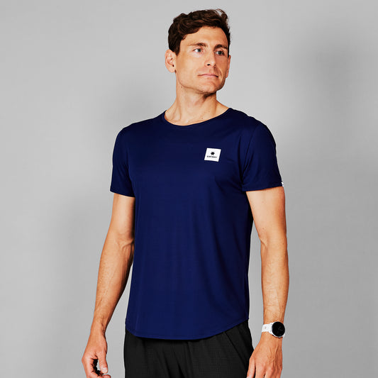ランニングTシャツ SM25010c201 Clean Flow T-shirt - Blue [メンズ]