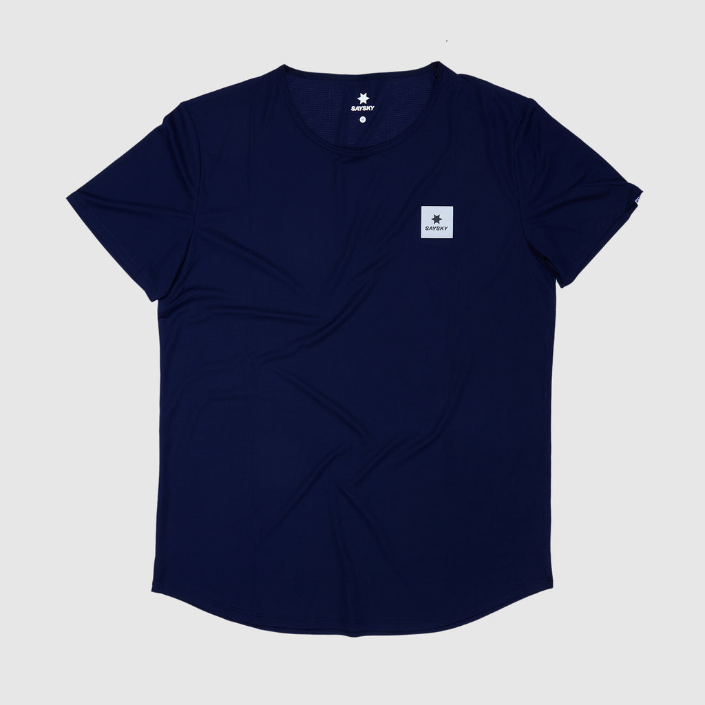 ランニングTシャツ SM25010c201 Clean Flow T-shirt - Blue [メンズ]