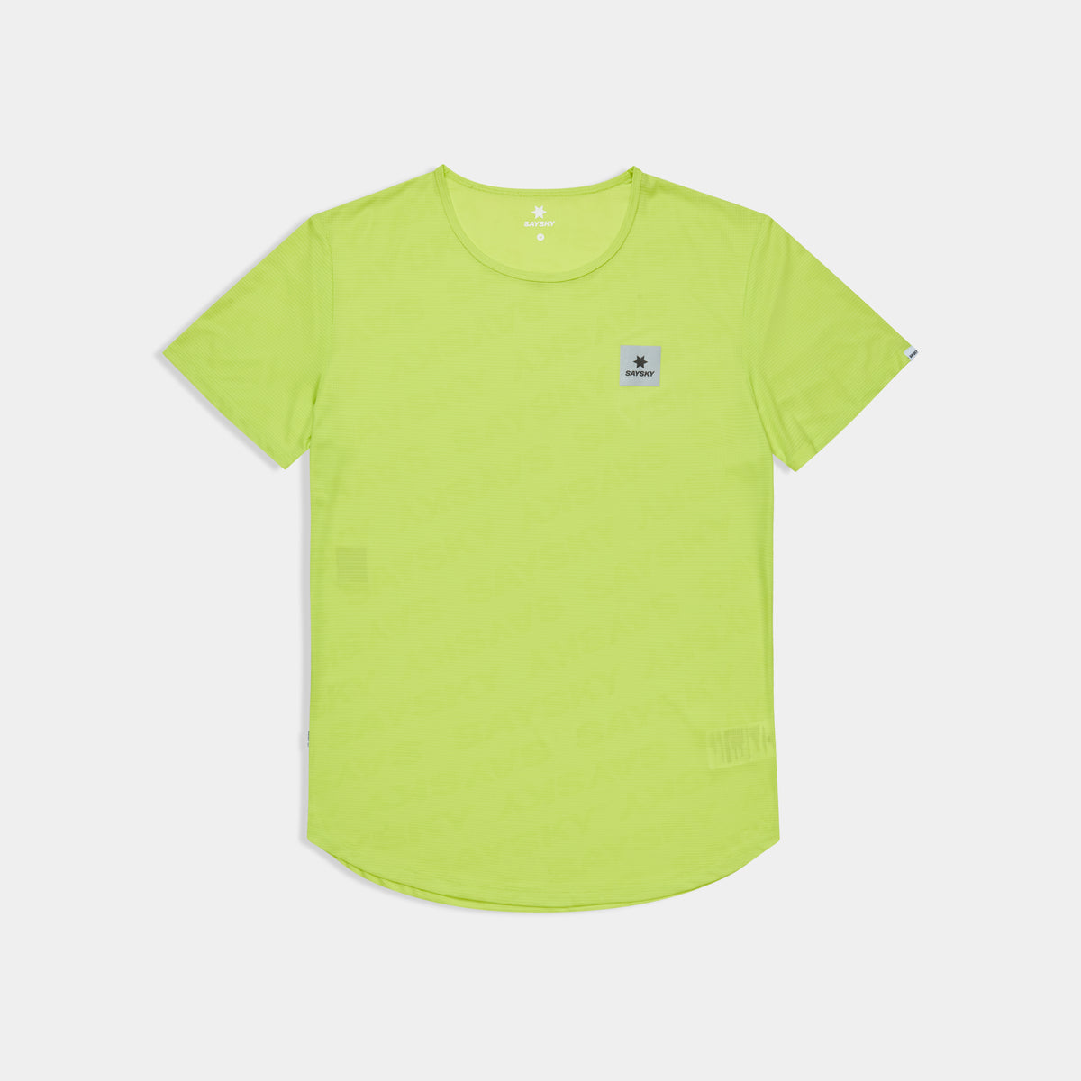 ランニングTシャツ SM25011c1068 Reactive Flow T-shirt - Yellowlogo [メンズ]