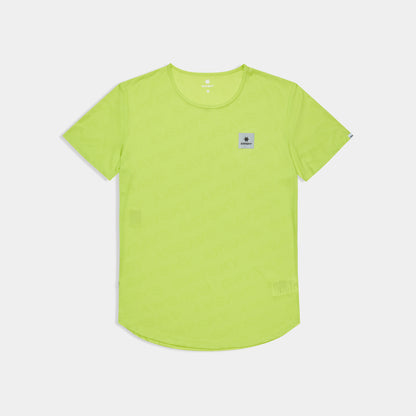 ランニングTシャツ SM25011c1068 Reactive Flow T-shirt - Yellowlogo [メンズ]